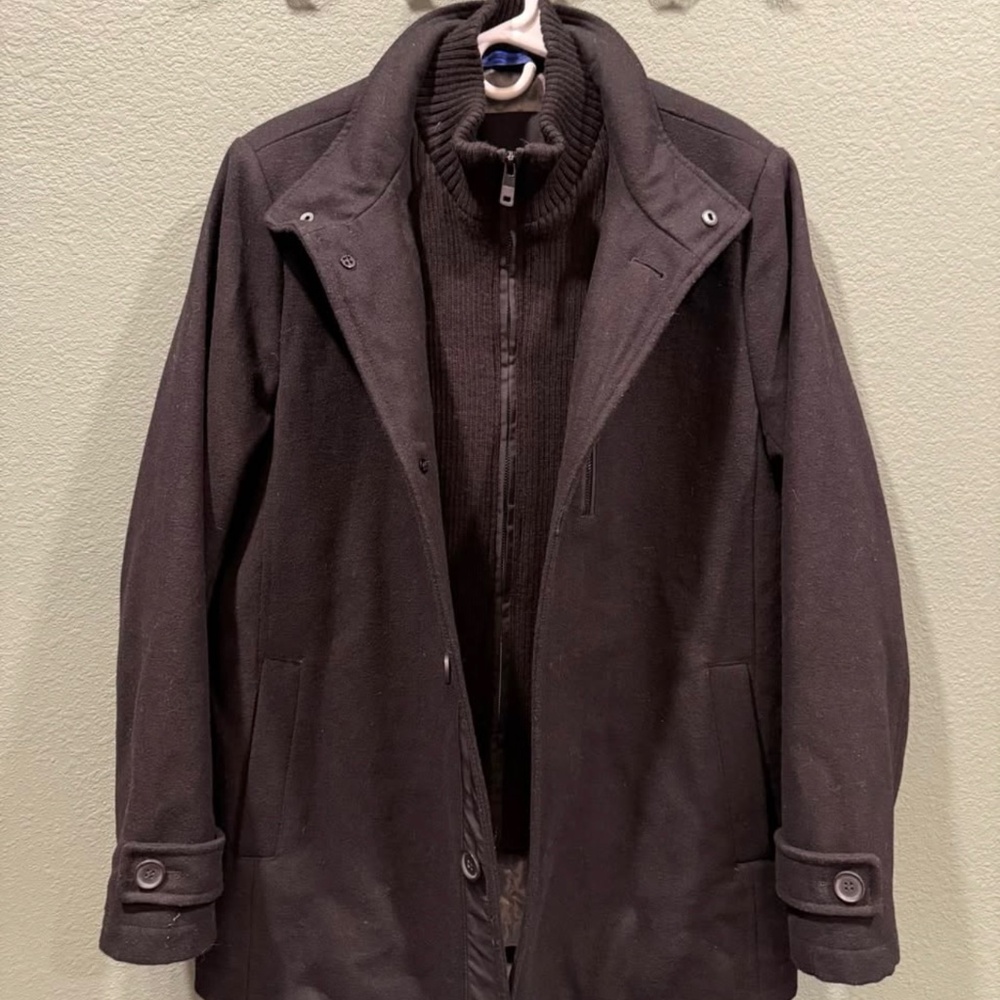 Kenneth Cole Wool Blend Coat